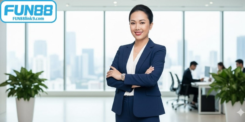 Sophia Nguyen - Nữ CEO Đầy Tầm Nhìn Và Sáng Tạo 8 Sophia tạo động lực cho nhân viên thông qua môi trường làm việc chuyên nghiệp tại FUN88